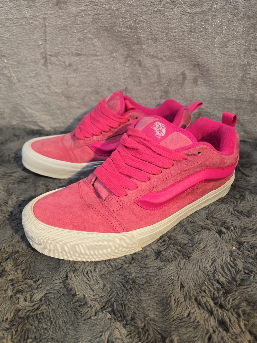Vans Pink Suede Old Skool-Inspired Women's Sneakers